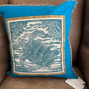 Blockprint Pillow Cover